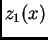 $\displaystyle {z_1(x)}$