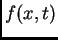 $ {f}(x,t)$