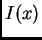 $ I(x)$