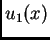 $ u_1(x)$