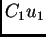 $ C_1u_1$