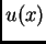 $\displaystyle u(x)$