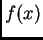 $\displaystyle f(x)$