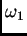 $ \omega{}_1$