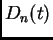 $ D_n(t)$