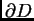 $ \partial{}D$