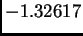$ -1.32617$