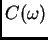 $ C(\omega{})$