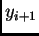 $ y_{i+1}$