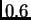 $ 0.6$