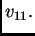 $ v_{11}.$