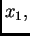 $ x_1,$