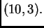 $ (10,3).$