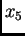 $ x_5$