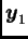 $\displaystyle \boldsymbol{y}_1$
