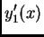 $\displaystyle y'_1(x)$
