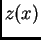 $ z(x)$
